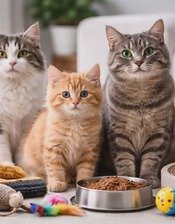 Prekės katėms internetu