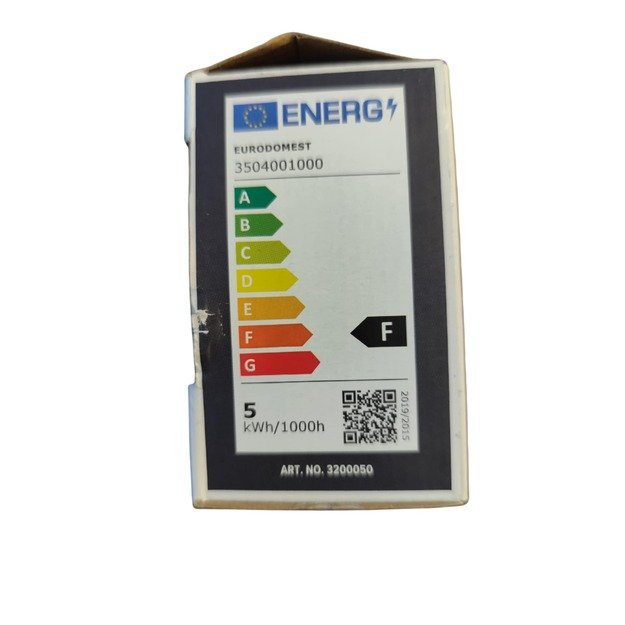 LED įleidžiamas šviestuvas 4,7W „Dim to Warm“, baltas apvadas 2