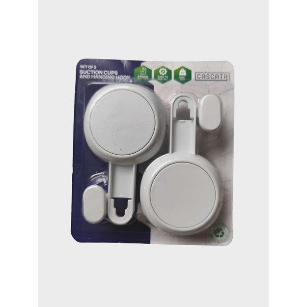  „Cascata“ siurbtukai su kabliuku, 2 vnt.