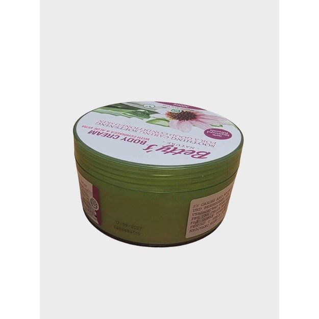 Betty’s Body Cream su Ežiuole ir Aloe Vera, 300 ml 2