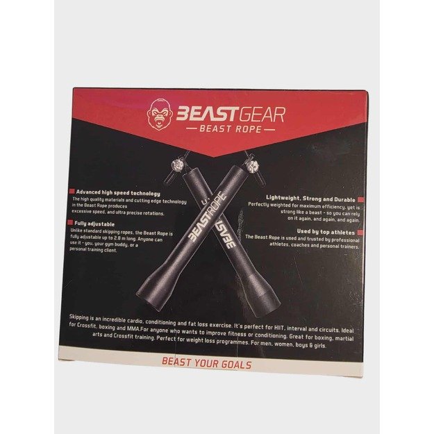 Beast Gear Beast Rope Profesionali Greito Sukimosi Šokdinė