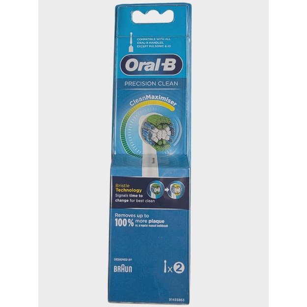 Oral-B Precision Clean CleanMaximiser šepetėlių galvutės (2 vnt.)