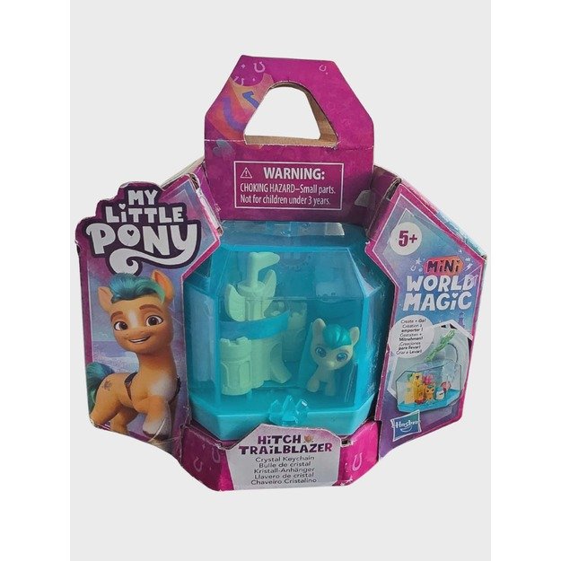 My Little Pony Mini World Magic „Hitch Trailblazer“ – kristalinis raktų pakabukas