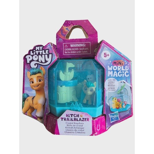 My Little Pony Mini World Magic „Hitch Trailblazer“ – kristalinis raktų pakabukas 1