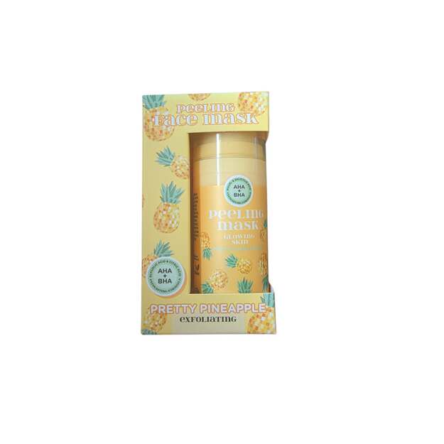 Pretty Pineapple Exfoliating AHA+BHA veido šveičiamoji kaukė 30 ml