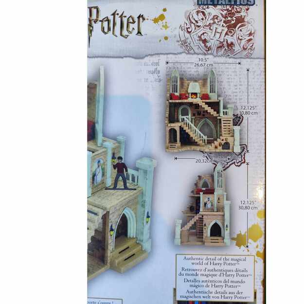 Harry Potter Nano Metalfigs Hogvartso pilies rinkinys su 2 metalinėmis figūrėlėmis 3