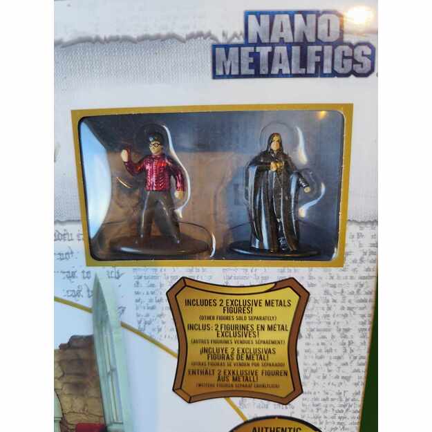 Harry Potter Nano Metalfigs Hogvartso pilies rinkinys su 2 metalinėmis figūrėlėmis 2