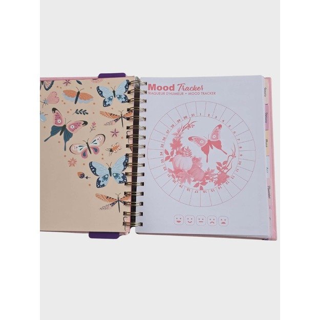 2025–2026 metų darbo kalendorius su skirtukais ir lipdukais 2