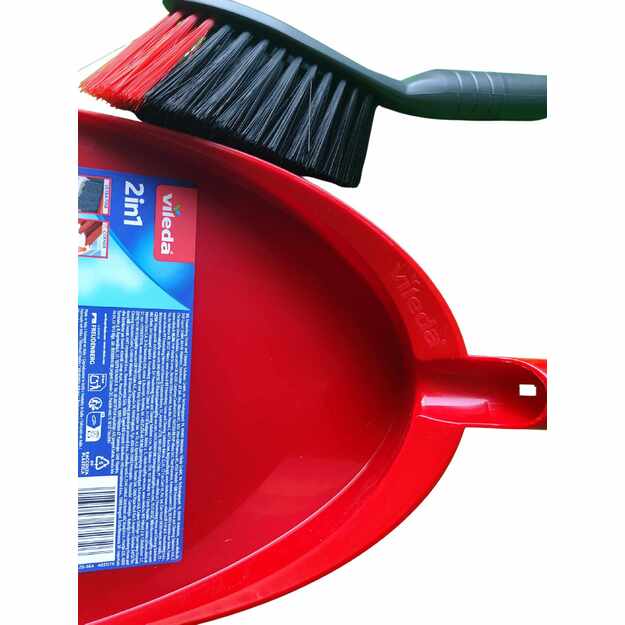 Vileda 2in1 šluotelė su semtuvėliu 2