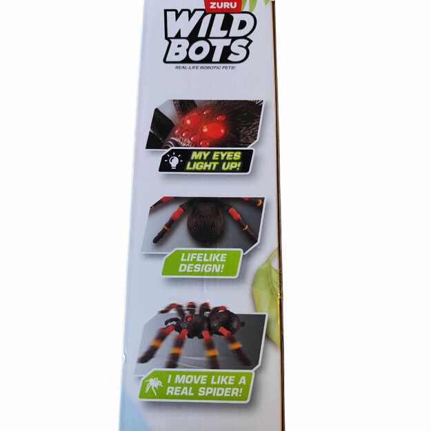 ZURU Wild Bots milžiniška tarantula – interaktyvus robotinis voras 2