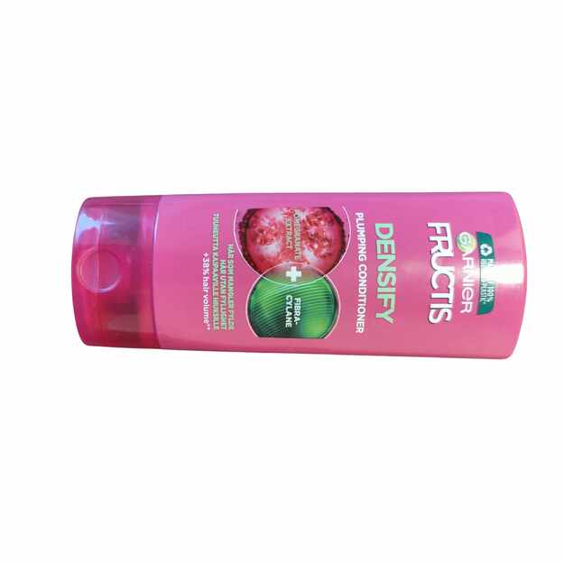 Plaukų kondicionierius „Garnier Fructis Densify“ su granatų ekstraktu ir fibra-cylane, 200 ml
