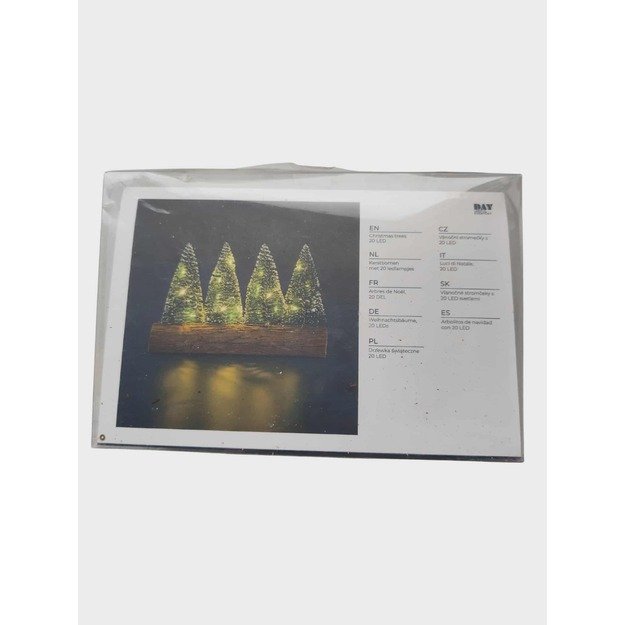 LED eglučių dekoracija „Day Useful Everyday“, 20 LED 1