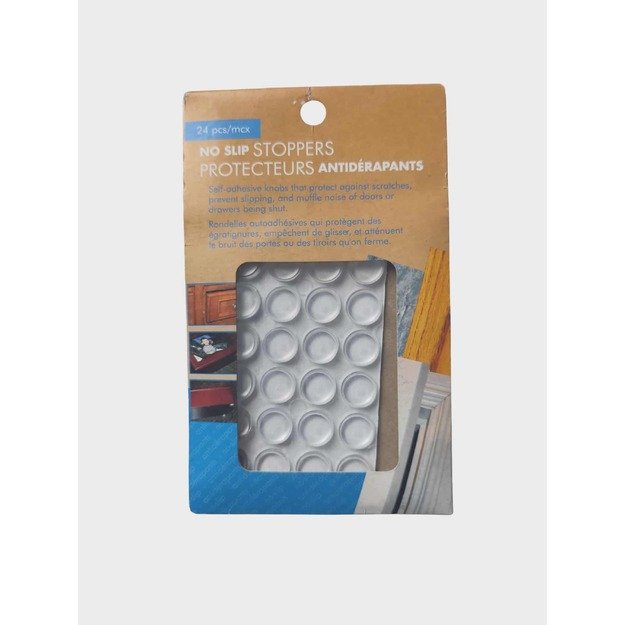  Savaime priklijuojami baldų apsauginiai lipdukai – No Slip Stoppers (24 vnt.)