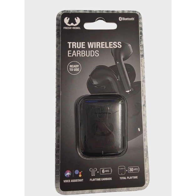 Fresh ‘n Rebel Belaidės Ausinės – Juoda