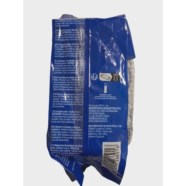 Dviviečiai vyrų skutimosi peiliukai (10 vnt.) 1