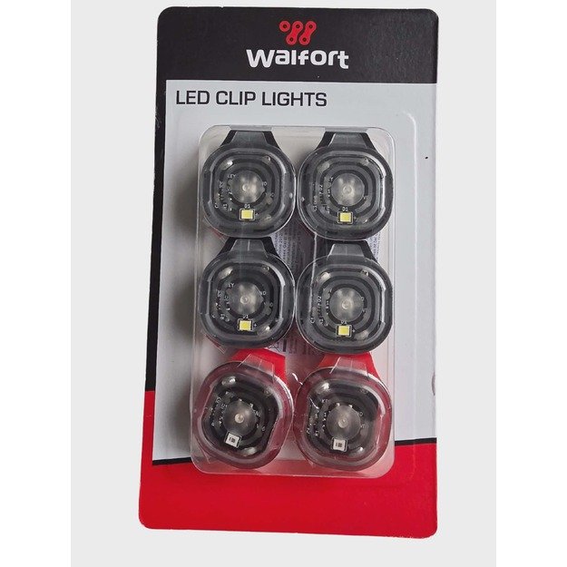 Walfart LED segtukų lemputės – 6 vnt.