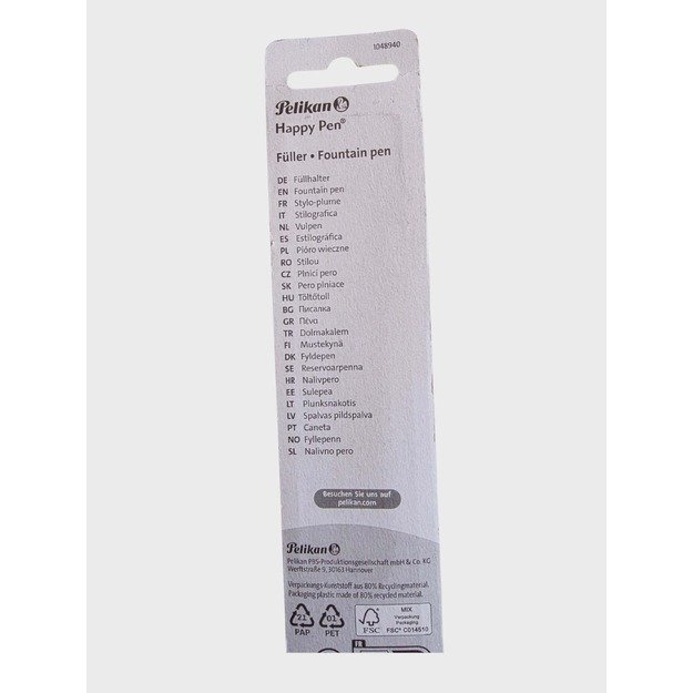 Plunksnakotis Pelikan Happy Pen, rožinis 1