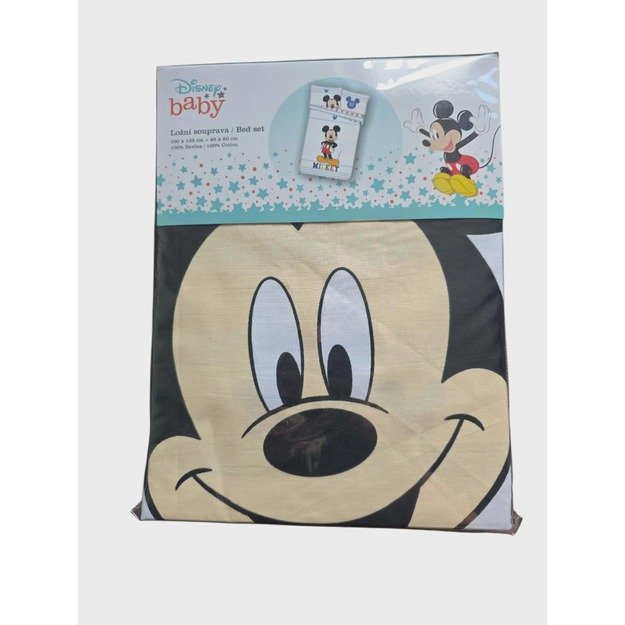 Disney Baby patalynės komplektas Mickey Mouse 100x135 cm