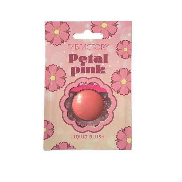 Fabfactory Petal Pink Liquid Blush skysti skaistalai