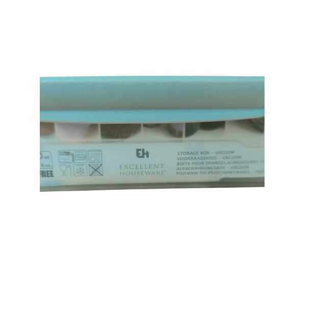Maisto laikymo dėžutė Excellent Houseware, vakuuminė, su datos indikatoriumi, 1500 ml 1