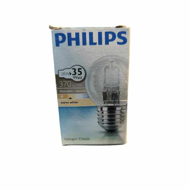 Philips Halogen Classic lemputė E27 28W (35W) 370lm šilta šviesa