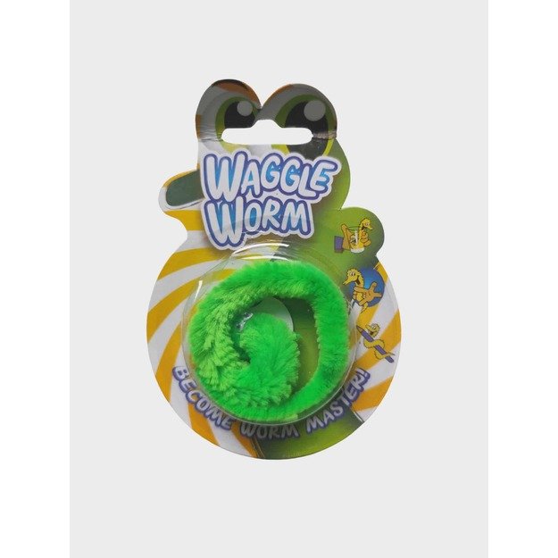  Žaislas „Waggle Worm“ – žalias