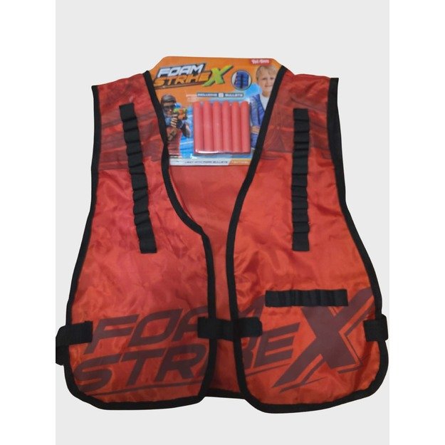 FOAM STRIKE X žaidimo liemenė su poroloninėmis kulkomis