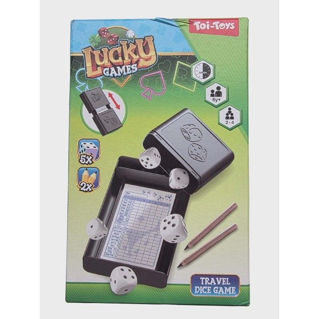 Kelioninis kauliukų žaidimas „Lucky Games“