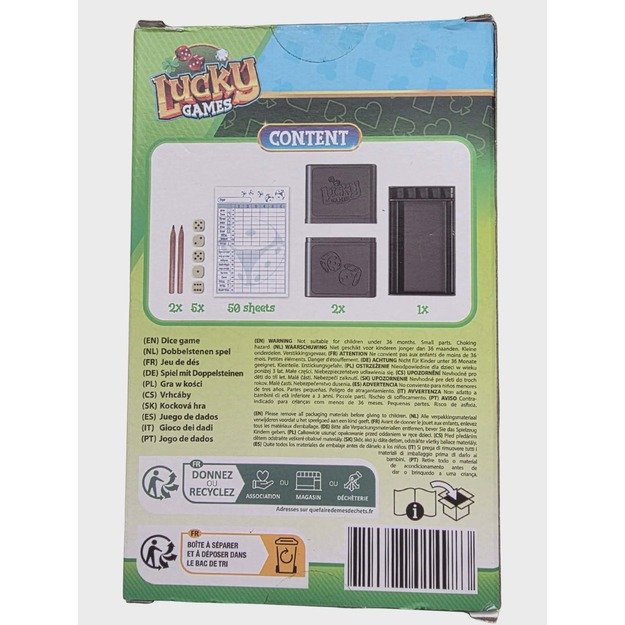 Kelioninis kauliukų žaidimas „Lucky Games“ 1