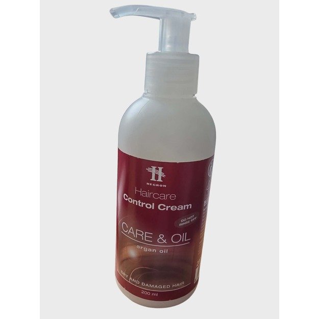 Hegron Haircare Control Cream Care & Oil su argano aliejumi 200 ml 1