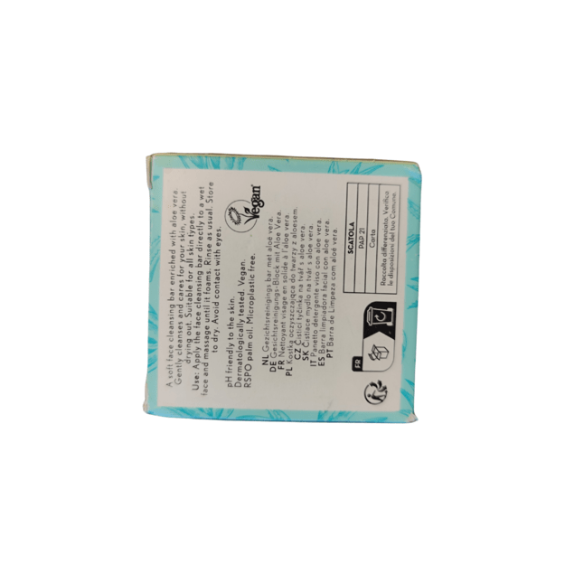 Veido prausiamasis muilas-baras „Aromacology“ su alaviju, veganiškas, 90 g   1