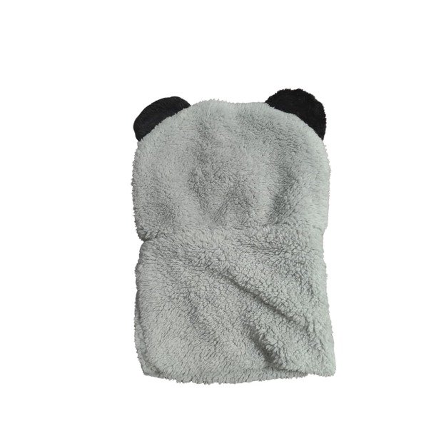 Vaikiška šilta mova su kepuryte, pandos dizainas, pilka, 2–5 m. vaikams 1