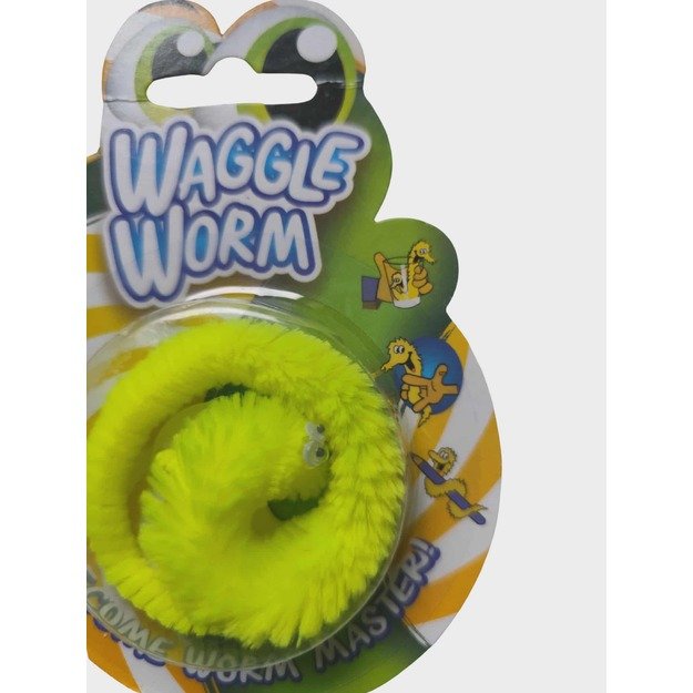  Žaislas „Waggle Worm“ – geltonas 2