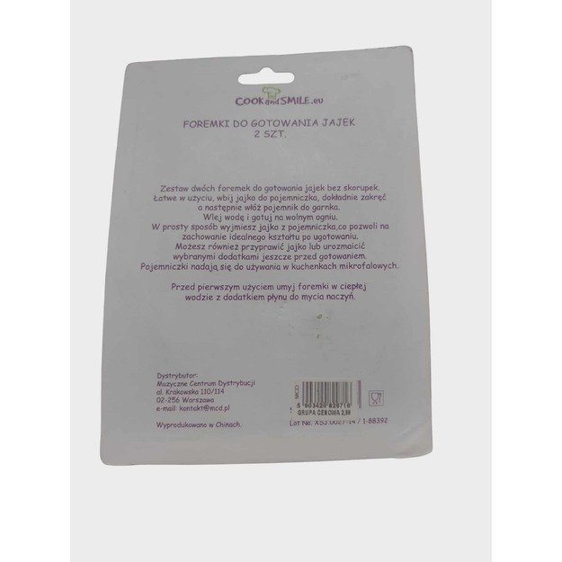  Kiaušinių virimo formelės „Cook and Smile“ – 2 vnt. 1