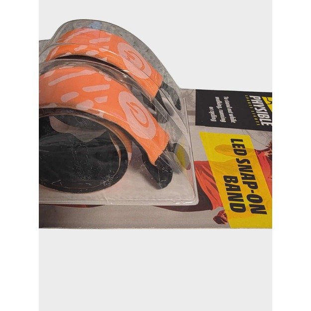 Physible LED Atšvaito Apyrankės – Oranžinės (2 vnt.) 1