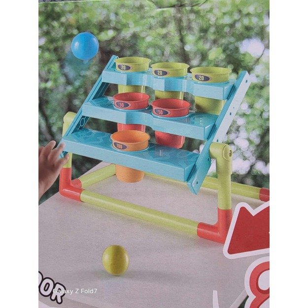 Toss Game 2in1 Mėtimo Žaidimas su Kamuoliukais (Vidui ir Laukui, 3+) 2