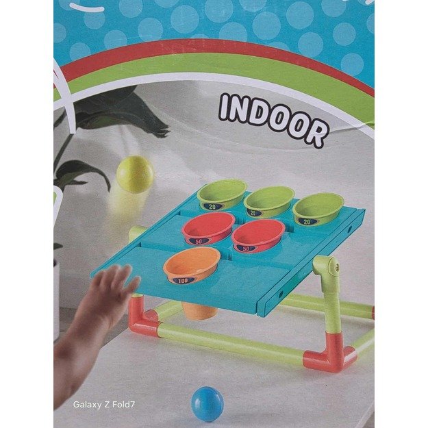 Toss Game 2in1 Mėtimo Žaidimas su Kamuoliukais (Vidui ir Laukui, 3+) 1