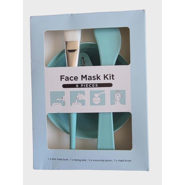 Veido kaukių gaminimo rinkinys Face Mask Kit, 6 dalių