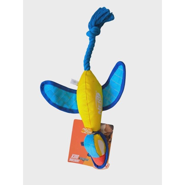 NERF DOG skraidantis žaislas šunims „Duck Launcher“, iki 22 m