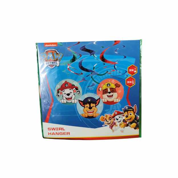  PAW Patrol kabantys suktukai – dekoracija vaikų šventėms