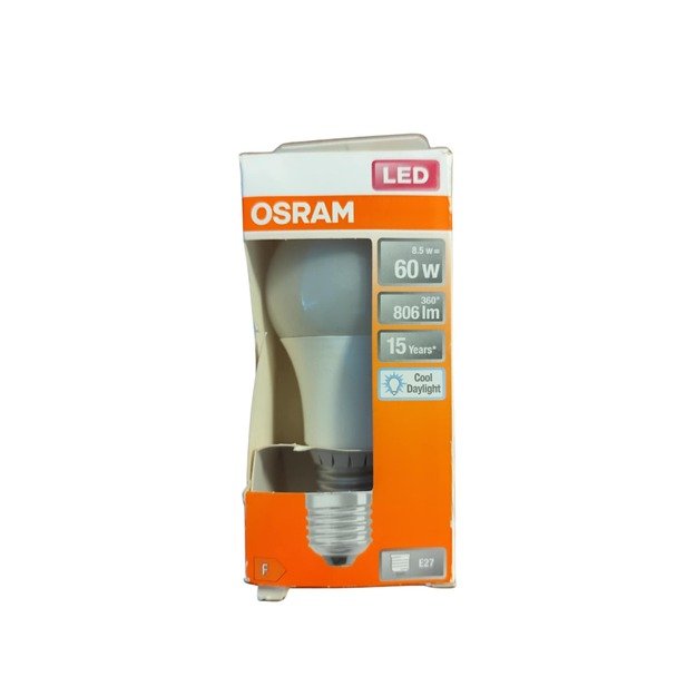 OSRAM LED Star Classic A60 E27, 8.5W (806lm), 6500K Cool Daylight