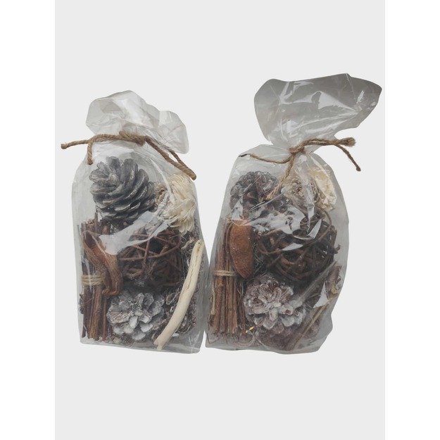  Dekoracijų mišinys „Baltoji žiema“