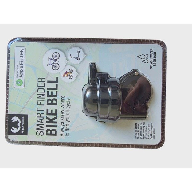 Fresh ‘n Rebel Smart Finder Bike Bell – išmanus dviračio skambutis su sekimu 1