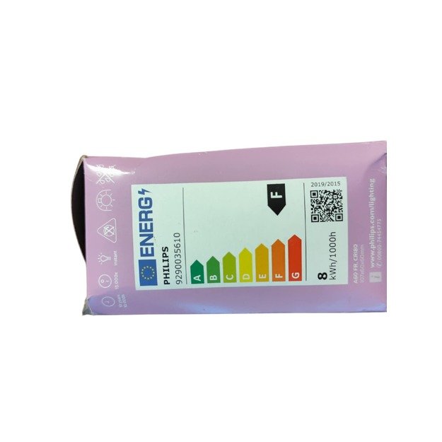 Philips LED E27 8W, 806lm, 3000K, balta 1