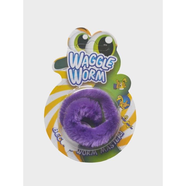  Žaislas „Waggle Worm“ – violetinis 1