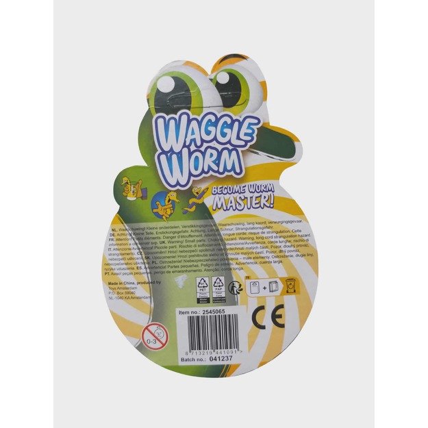  Žaislas „Waggle Worm“ – violetinis 2