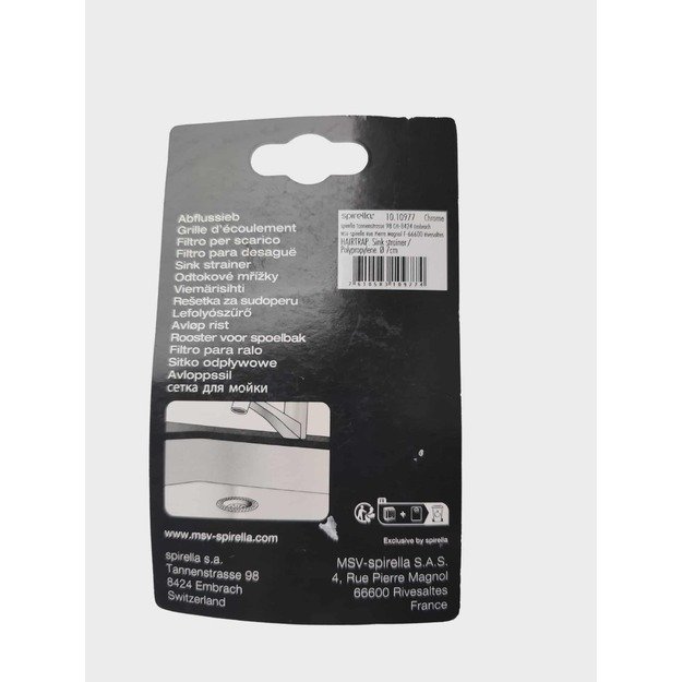  Kriauklės sietelis – „Spirella Sink Strainer“ 2