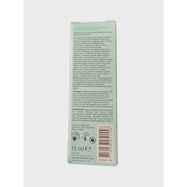 Beauty Dept. Glow Shot Smoothing Face Serum su peptidais 15 ml 2