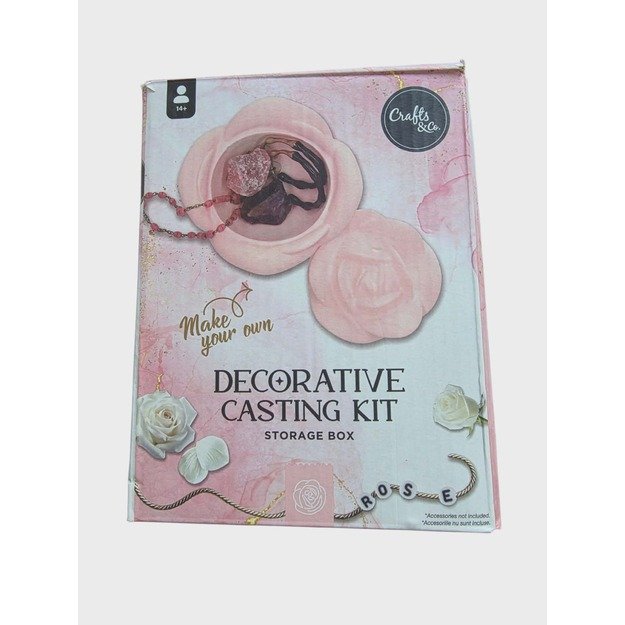 Decorative Casting Kit – dekoratyvinės dėžutės kūrimo rinkinys
