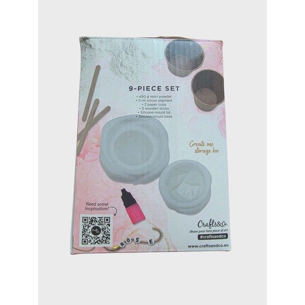 Decorative Casting Kit – dekoratyvinės dėžutės kūrimo rinkinys 1